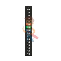 Наклейка-термометр для холодильников Hallcrest Fridge - Многоразовая термоиндикаторная наклейка Hallcrest Digitemp 16