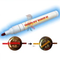 Термоиндикаторная краска однотемпературная Hallcrest SC - Термоиндикаторный маркер-краска Matsui Thermolock, 80°С