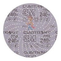 Круг шлифовальный на сетчатой основе Xtract Cubitron II 710W, 320+, 125 мм х NM (10 шт/уп) - Шлифовальный круг Клин Сэндинг, 240+, 150 мм, Cubitron™ II, Hookit™ 775L, 5 шт./уп.