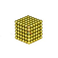 Forceberg Cube - куб из магнитных шариков 6 мм, синий, 216 элементов - Forceberg Cube - куб из магнитных шариков 5 мм, оливковый, 216 элементов