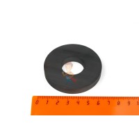 Ферритовый магнит кольцо 20х10х10 мм - Ферритовый магнит кольцо 61х24х8 мм