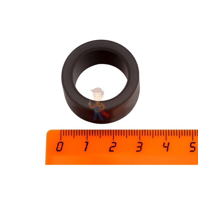 Ферритовый магнит кольцо 29х20х15 мм - фото 1