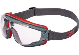 Защитные закрытые очки из поликарбоната с покрытием Scotchgard™ от запотевания и царапин, GG501-EU