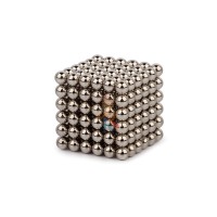 Forceberg Cube - Куб из магнитных шариков 10 мм, стальной, 125 элементов - Forceberg Cube - куб из магнитных шариков 6 мм, стальной, 216 элементов