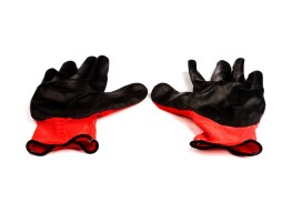 Перчатки нейлоновые, с нитриловым покрытием XL, черные