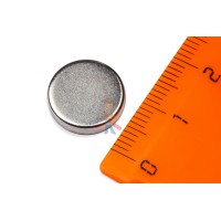 Неодимовый магнит диск 12х1.5 мм, 120 шт, Forceberg - Неодимовый магнит диск 13х3 мм