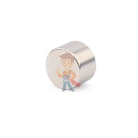 Неодимовый магнит диск 14х3 мм, 10 шт, Forceberg - Неодимовый магнит диск 15х10 мм