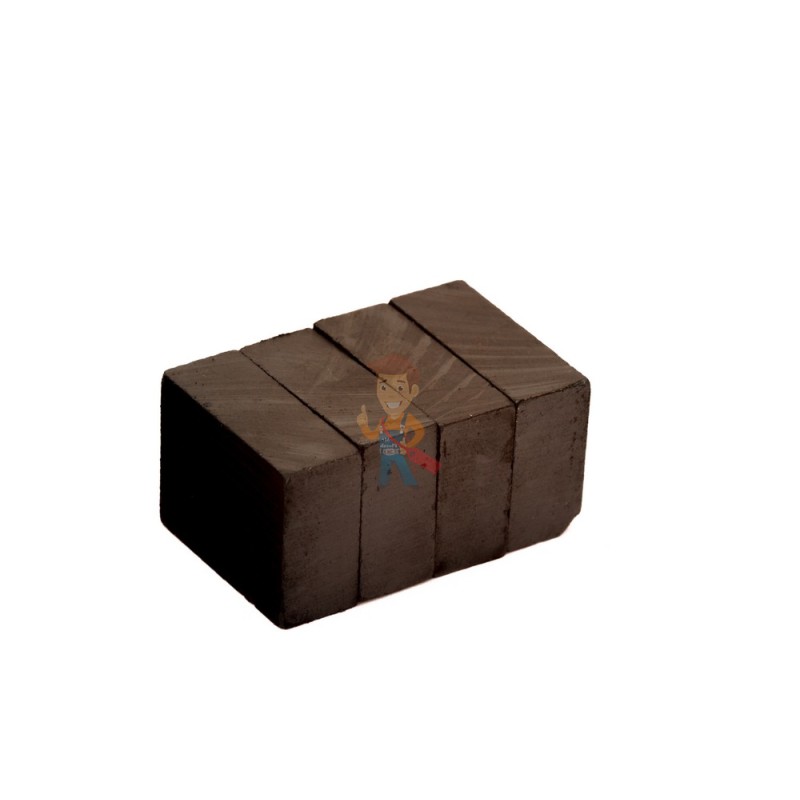 Ферритовый магнит прямоугольник 22.2х17х8.5 мм - фото 2