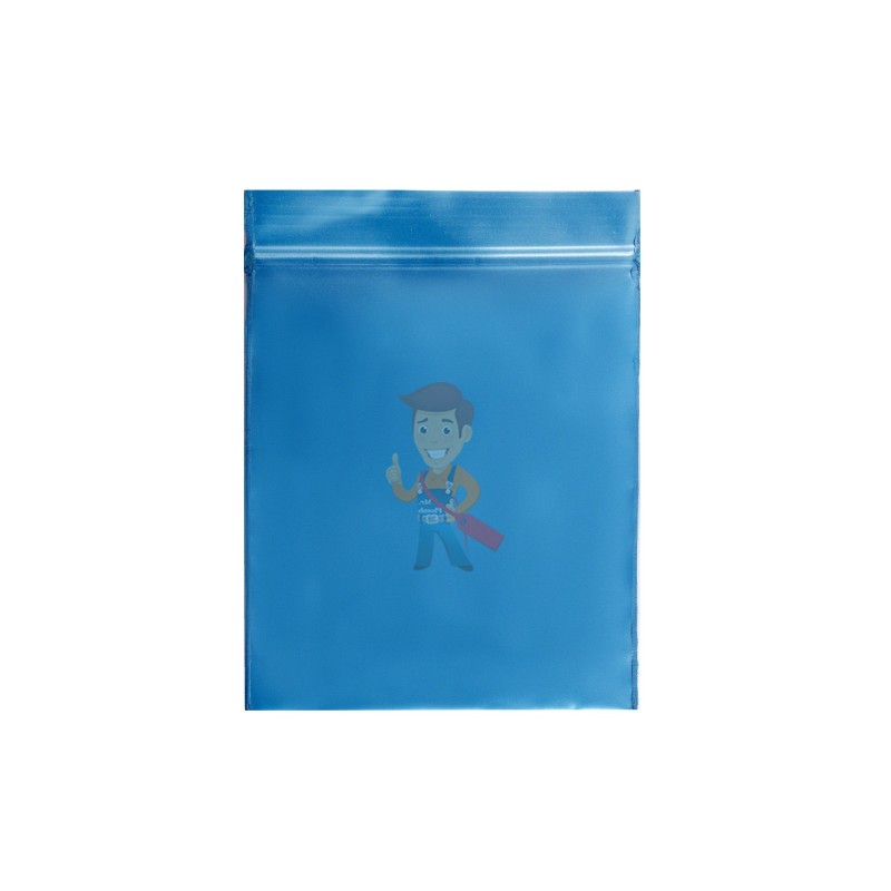 Упаковочные цветные зип пакеты Forceberg HOME & DIY с замком zip-lock 6х7 см, синий, 50 шт - фото 2
